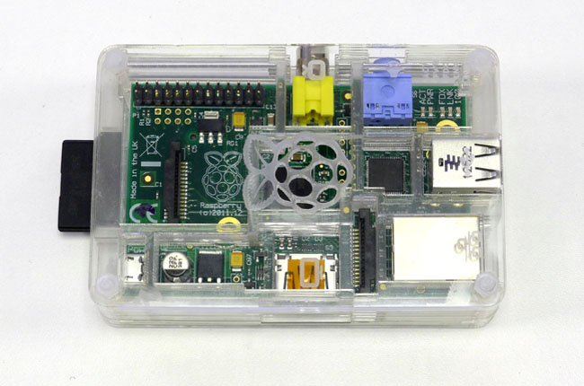 Pibow Raspberry Pi case