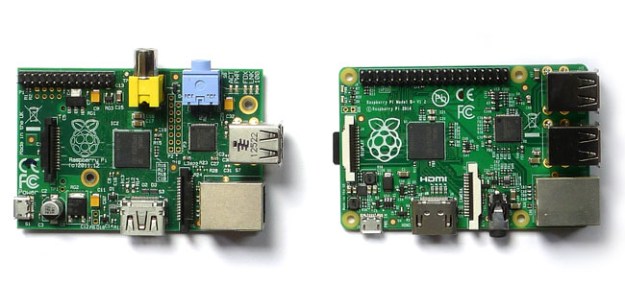 Raspberry Pi B and B+