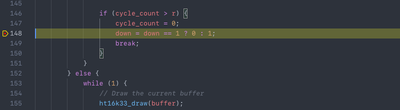Set breakpoints to pause your program and inspect its state