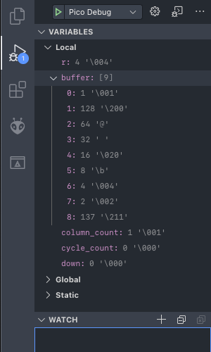 The debugger will show you your variables’ values