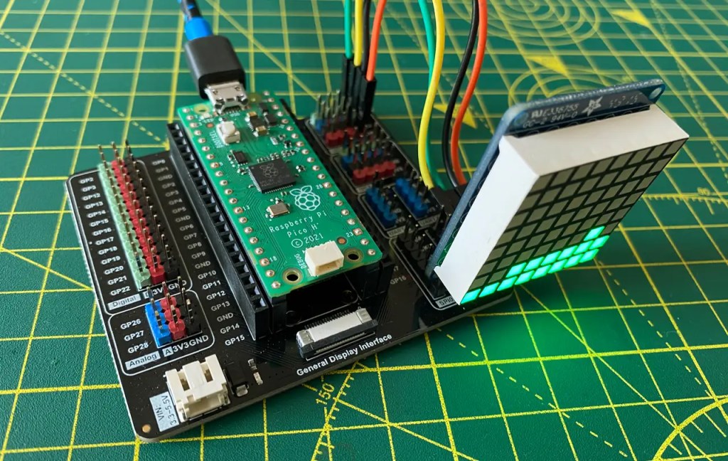 The DFRobot Gravity Board in action