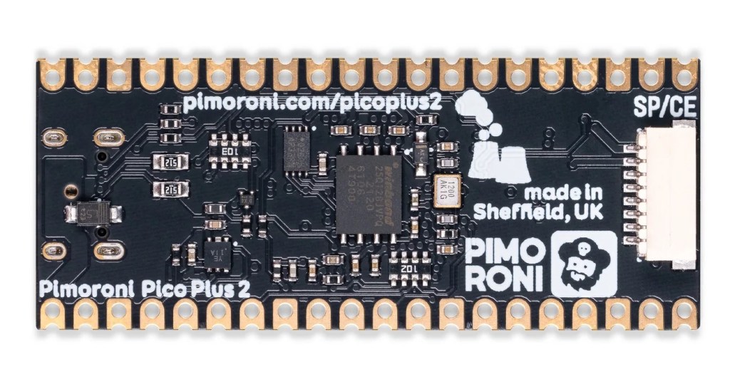 Pimoroni Pico Plus 2 underside