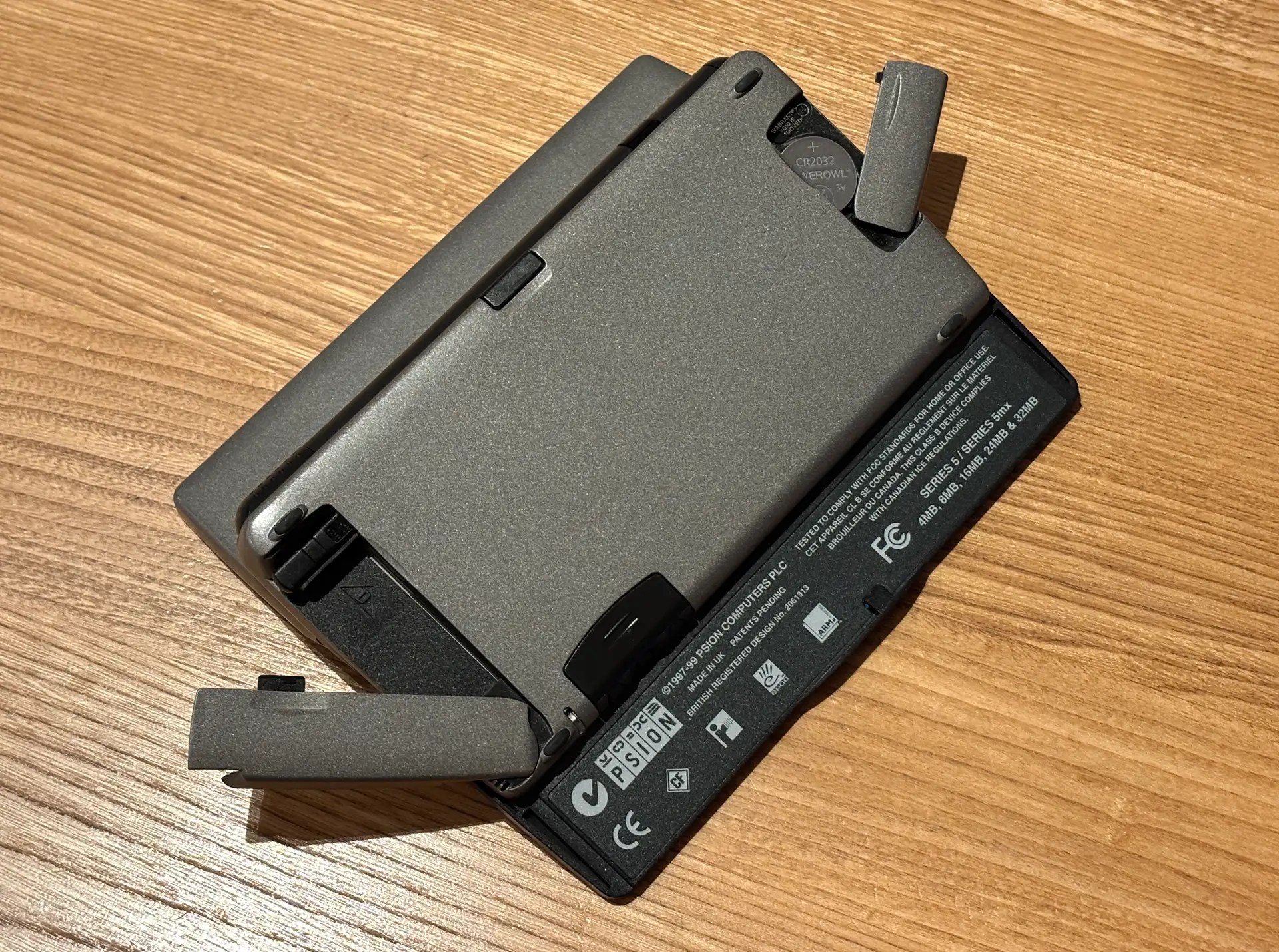 Psion 5mx. Copyright 2025 Tony Smith (@smittytone). All rights reserved