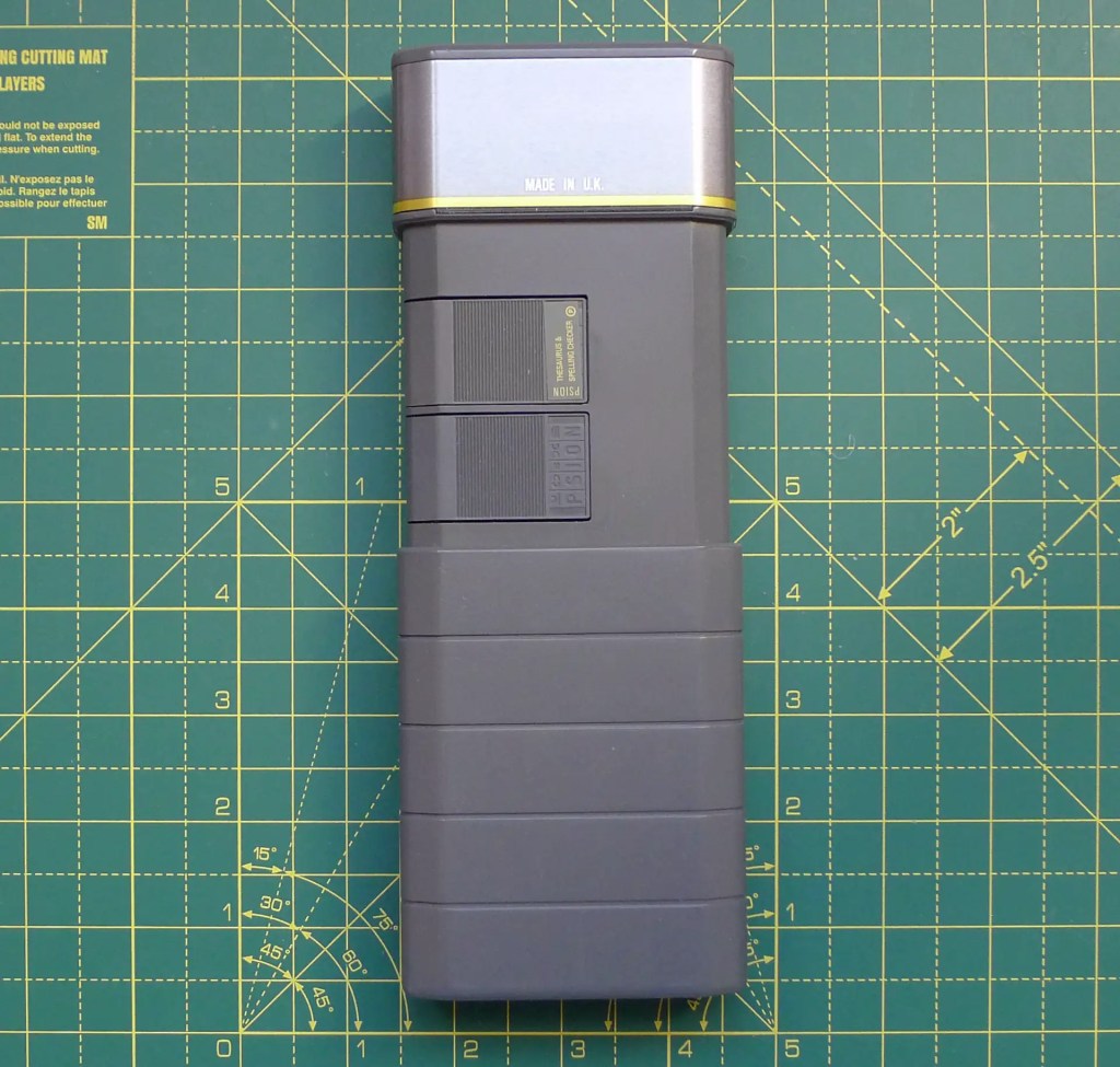 Psion Organiser II LZ64. Image © 2026, Tony Smith (@smittytone). All rights reserved.