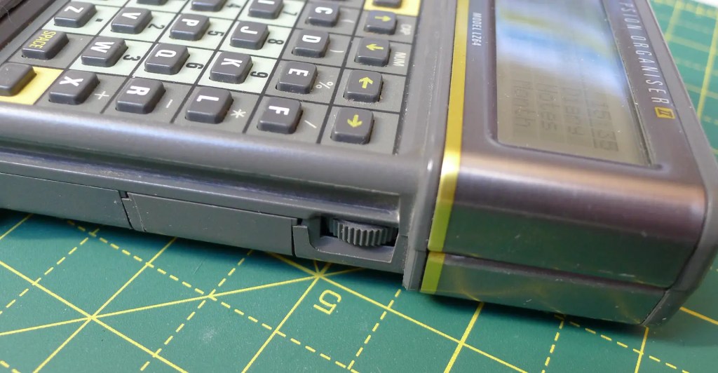 Psion Organiser II LZ64. Image © 2026, Tony Smith (@smittytone). All rights reserved.